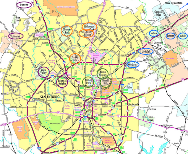 SA Metro Map